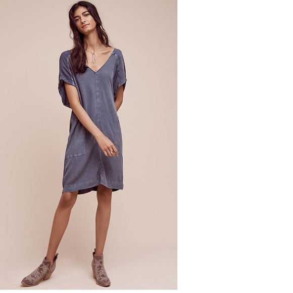 Anthropologie Dresses & Skirts - NEW Anthropologie V-Neck Pocket Tunic